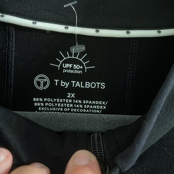 Talbots upf 50 zip up NWOT - Picture 3 of 3